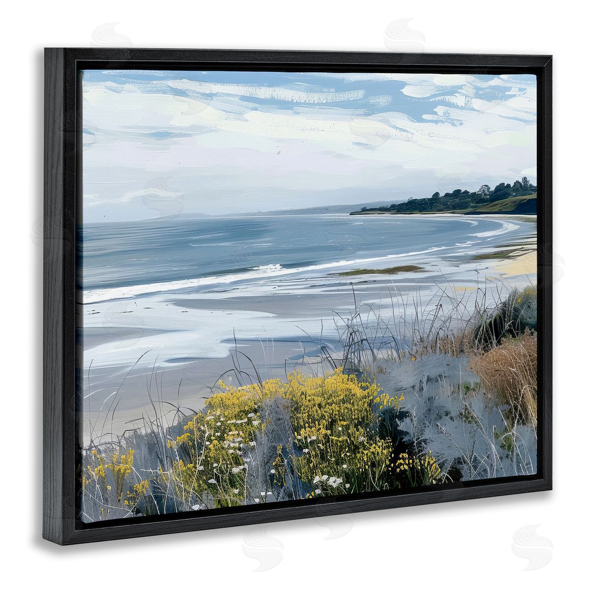 Irena Orlov Reflections Of Blue Canvas Wall Art Print