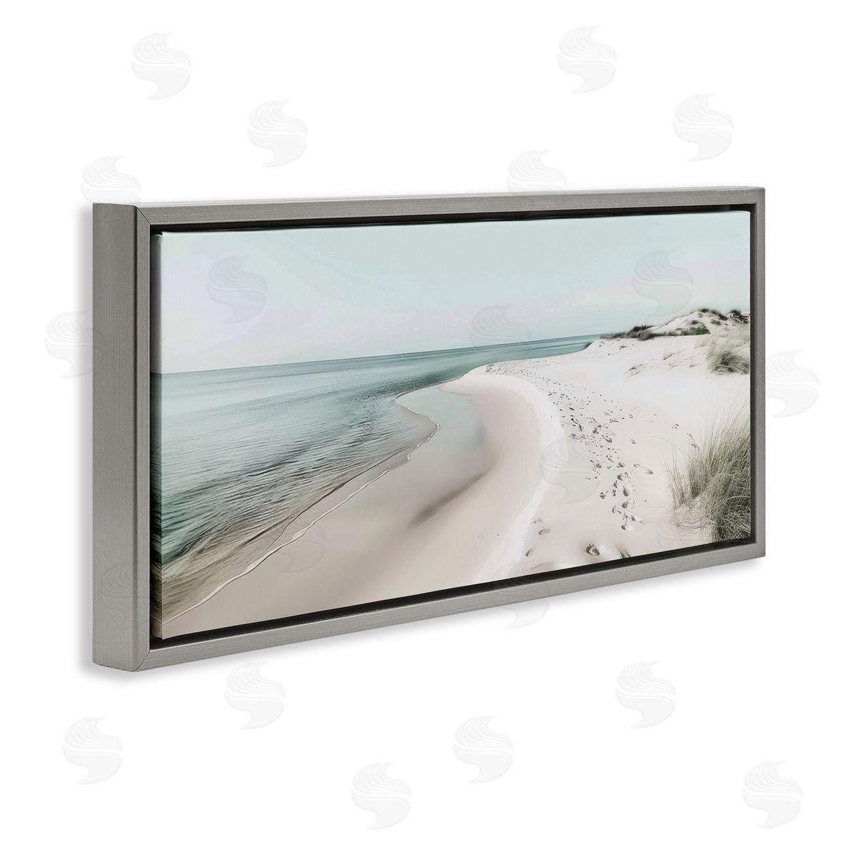 Lazar Studio Abstract Aquatic Beach Canvas Wall Art Print