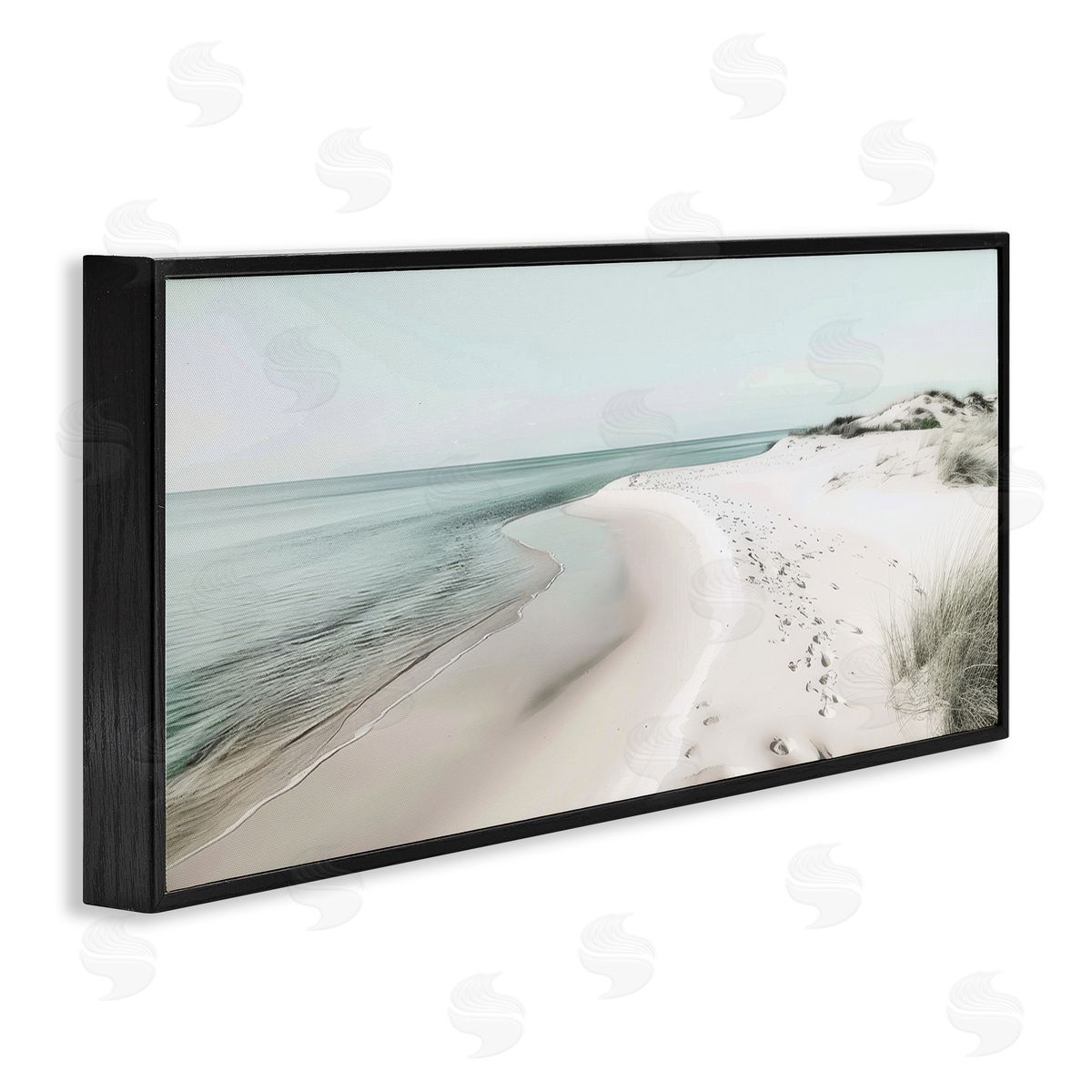 Lazar Studio Abstract Aquatic Beach Canvas Wall Art Print