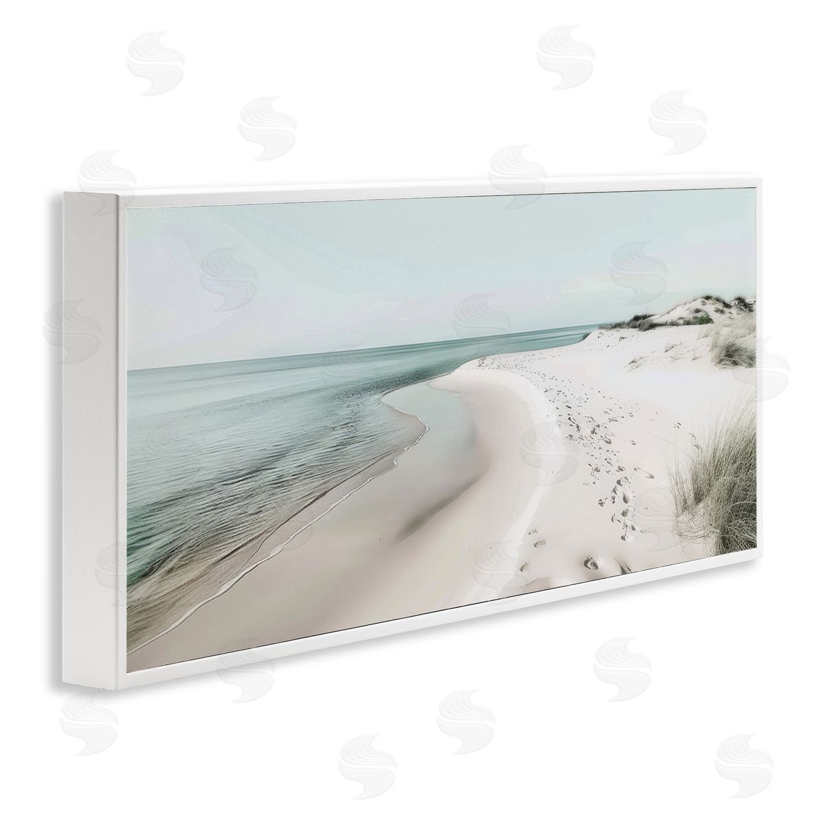 Lazar Studio Abstract Aquatic Beach Canvas Wall Art Print