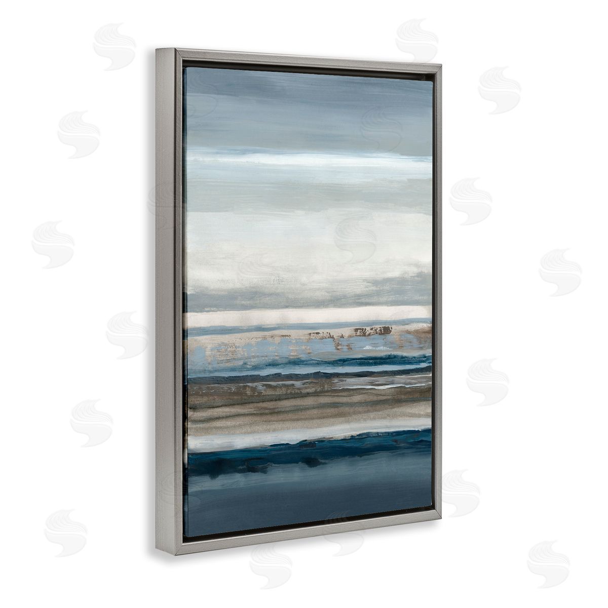 Hannah Dawson Shoreline Echoes Abstraction Canvas Wall Art Print