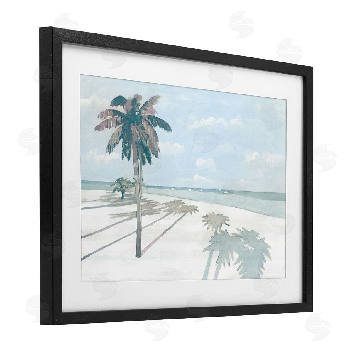 Errico & Slyp Ocean Dream Palm Tree Canvas Wall Art Print