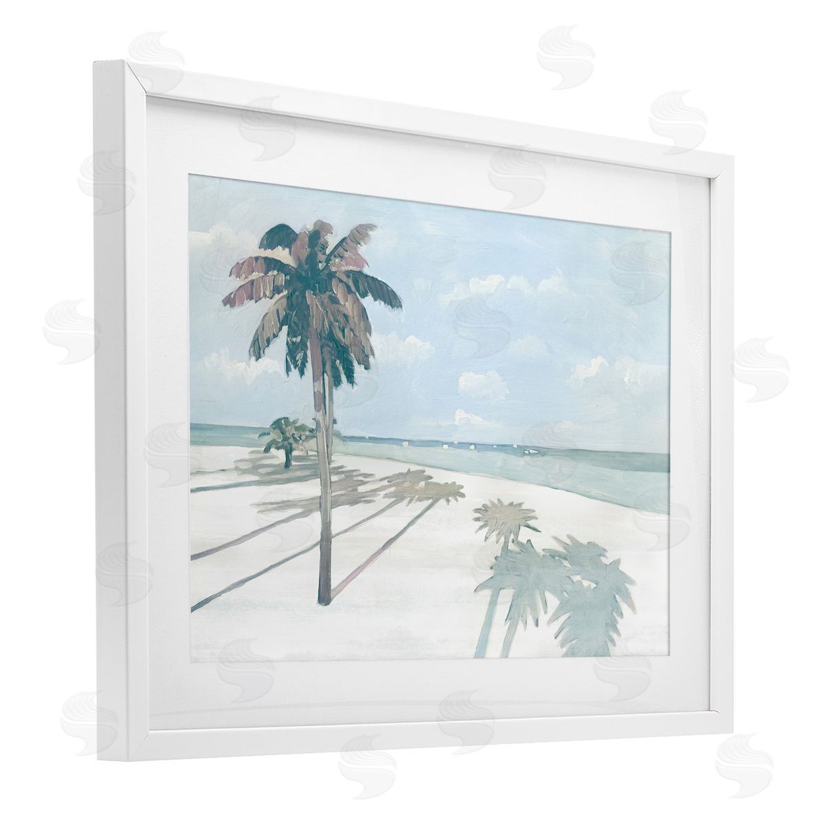 Errico & Slyp Ocean Dream Palm Tree Canvas Wall Art Print