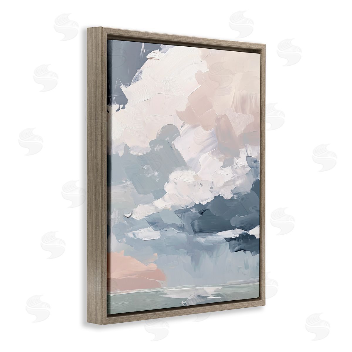 Amanda Tsoukanelis Solstic Clouds View Canvas Wall Art Print