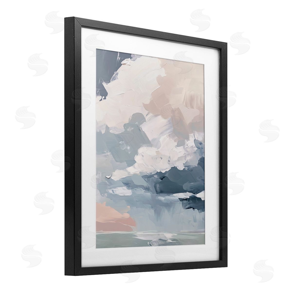 Amanda Tsoukanelis Solstic Clouds View Canvas Wall Art Print
