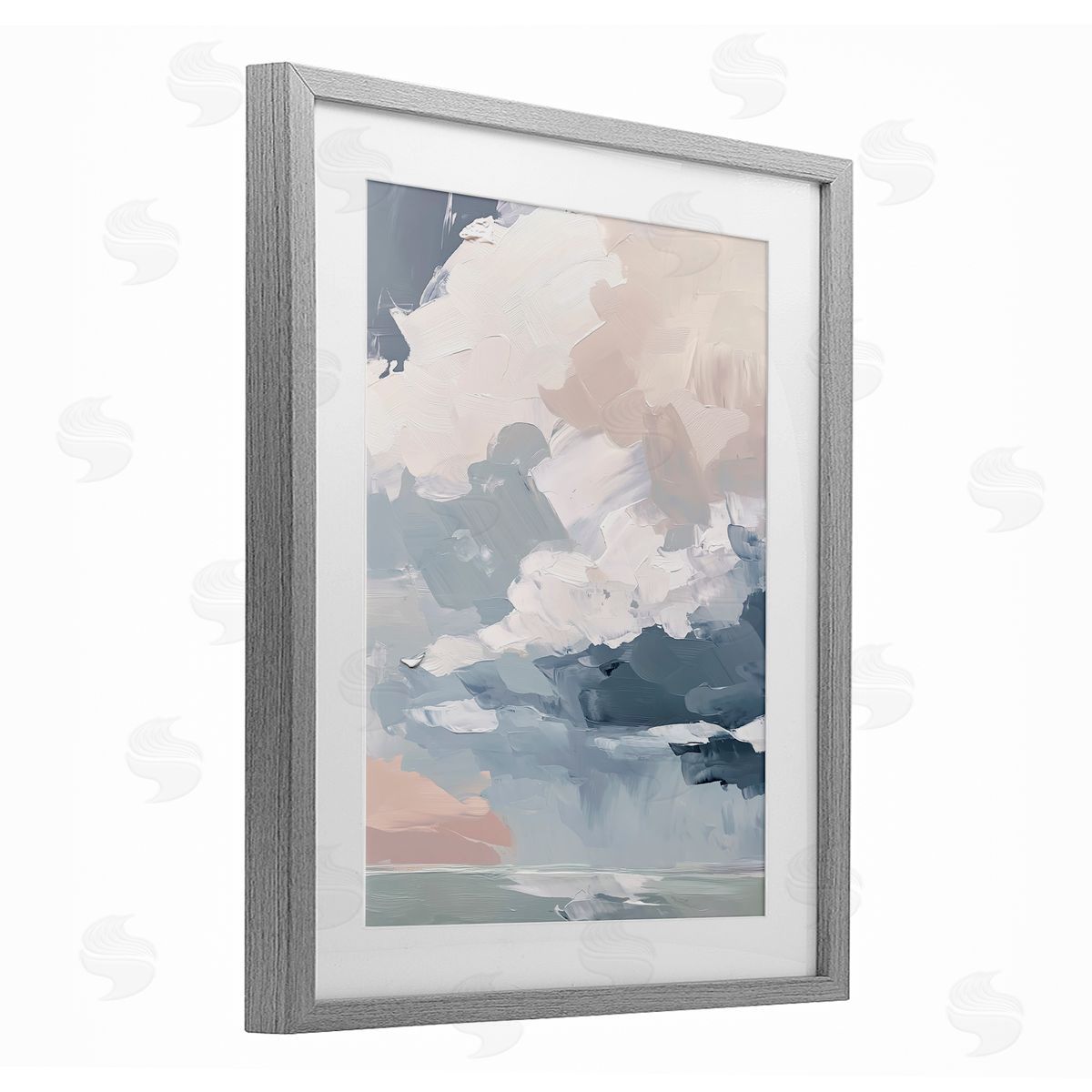 Amanda Tsoukanelis Solstic Clouds View Canvas Wall Art Print