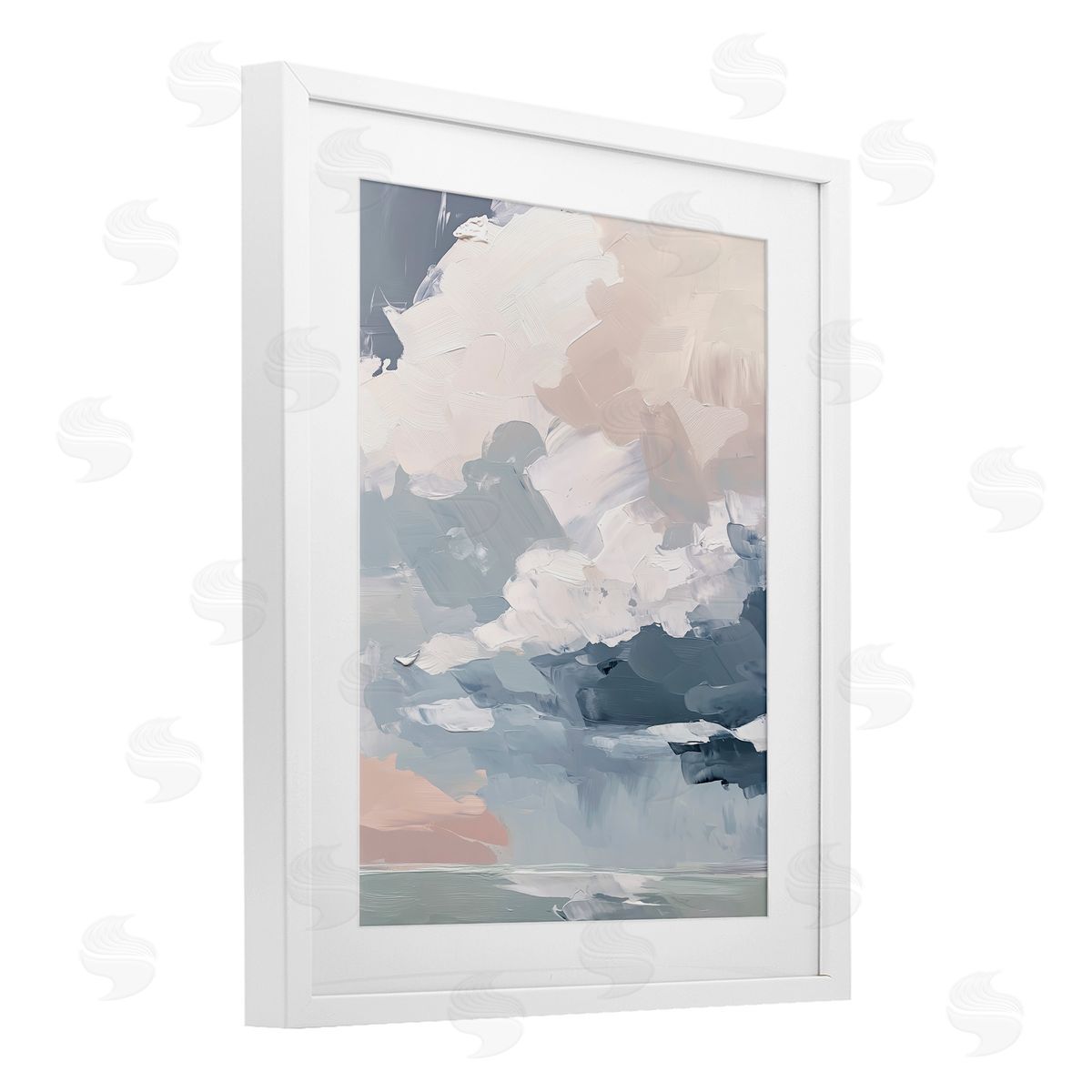 Amanda Tsoukanelis Solstic Clouds View Canvas Wall Art Print