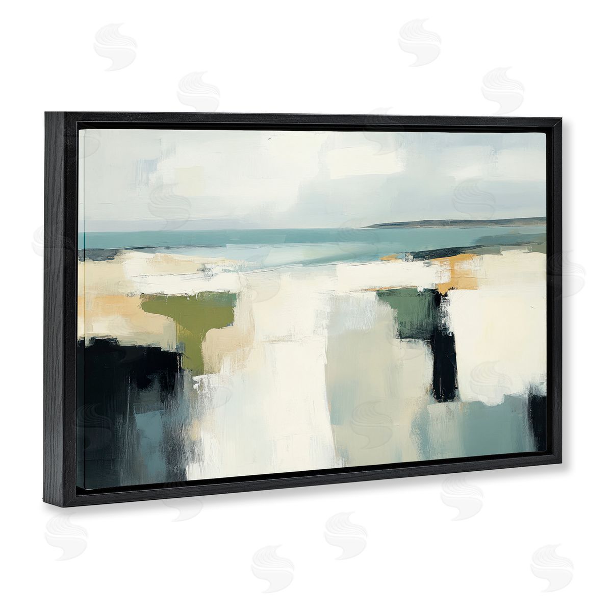 Irena Orlov Pastel Brushed Plains Canvas Wall Art Print