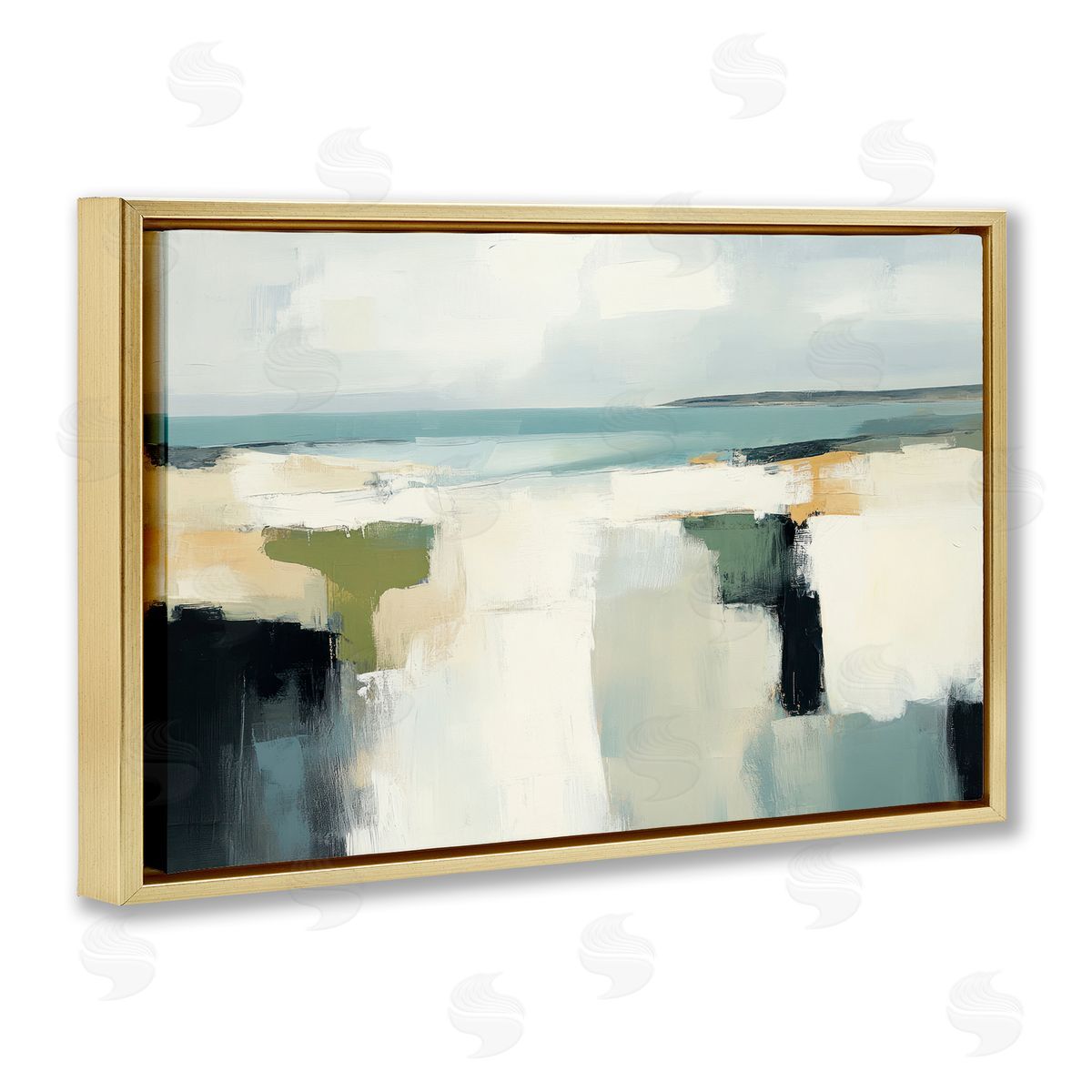 Irena Orlov Pastel Brushed Plains Canvas Wall Art Print