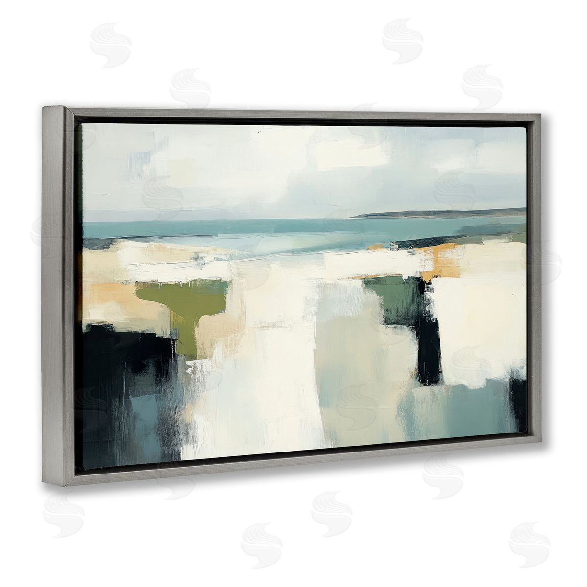 Irena Orlov Pastel Brushed Plains Canvas Wall Art Print