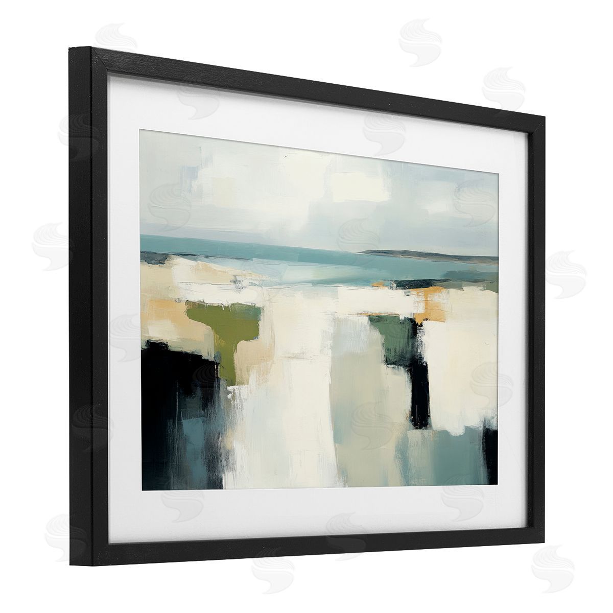 Irena Orlov Pastel Brushed Plains Canvas Wall Art Print