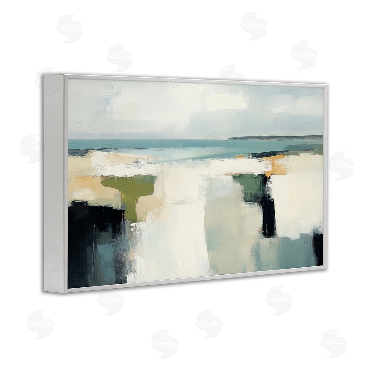 Irena Orlov Pastel Brushed Plains Canvas Wall Art Print
