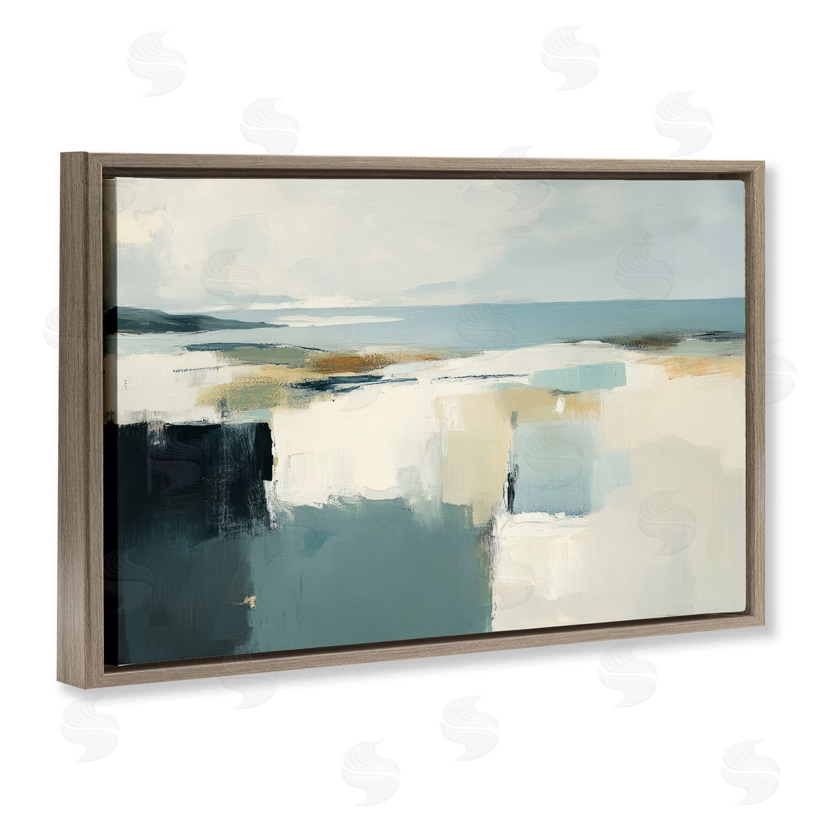 Irena Orlov Pastel Plains Abstraction Canvas Wall Art Print