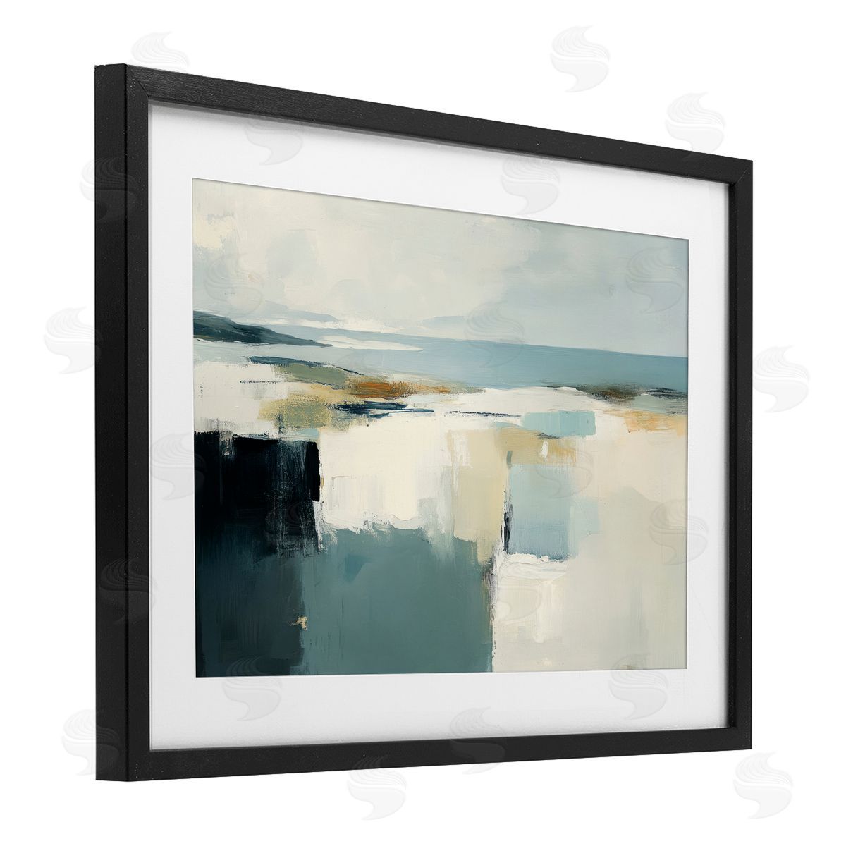 Irena Orlov Pastel Plains Abstraction Canvas Wall Art Print
