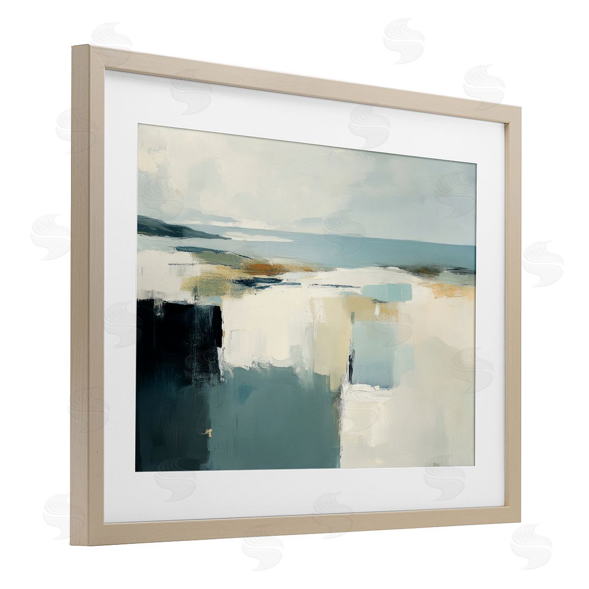 Irena Orlov Pastel Plains Abstraction Canvas Wall Art Print