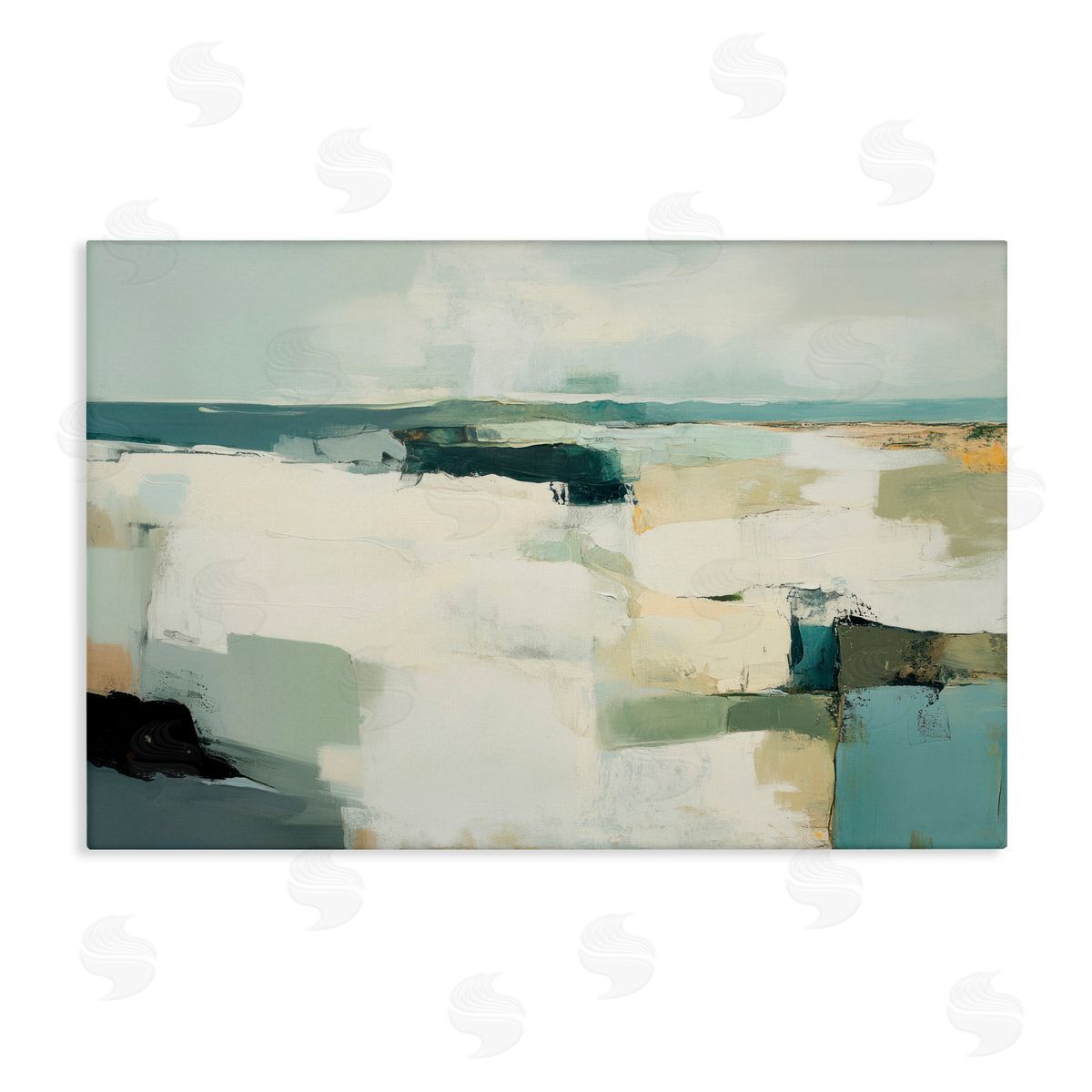 Irena Orlov Pastel Plains Illusion Canvas Wall Art Print