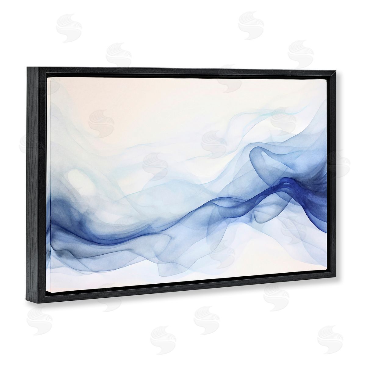 Andrea Haase Indigo Ethereal Mist Canvas Wall Art Print