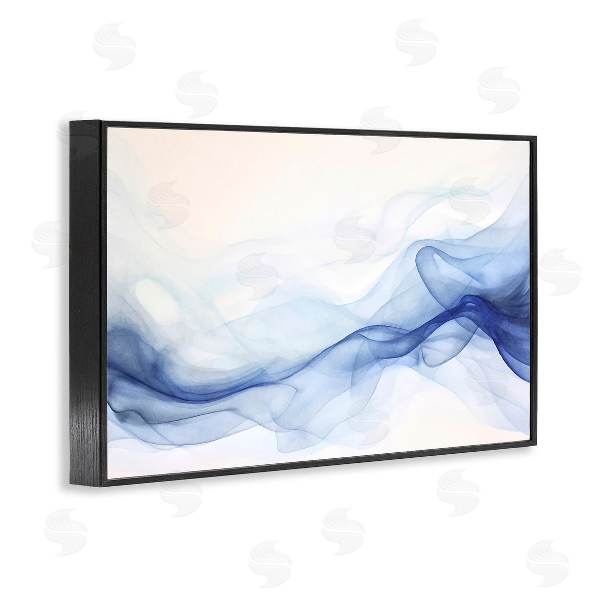 Andrea Haase Indigo Ethereal Mist Canvas Wall Art Print