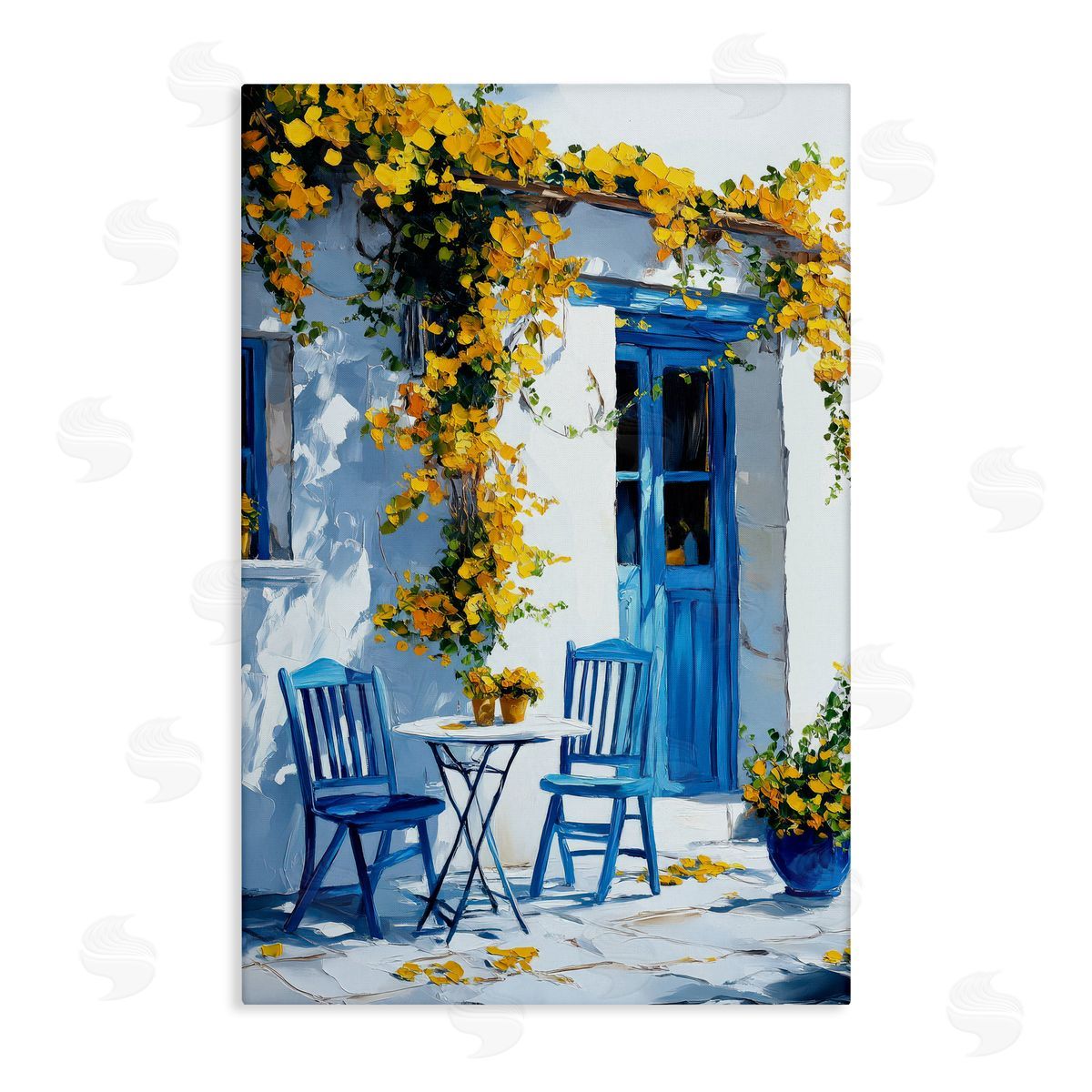 Raymond Powers Afternoon In Majorca Canvas Wall Art Print
