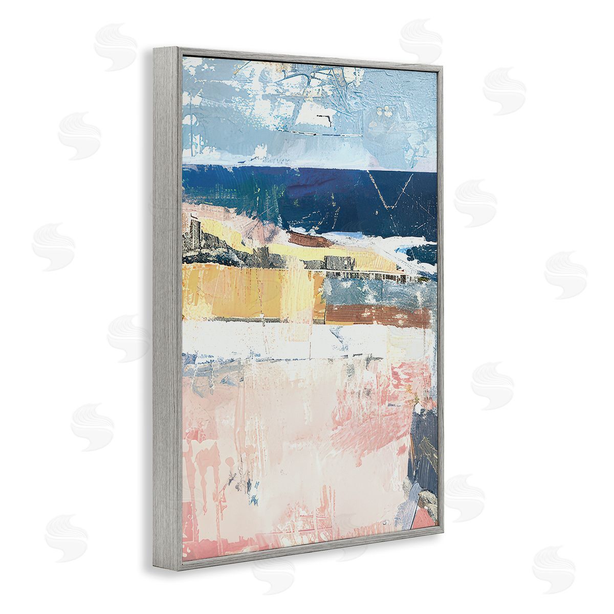 Raymond Powers Dynamic Echoes Of Light Canvas Wall Art Print