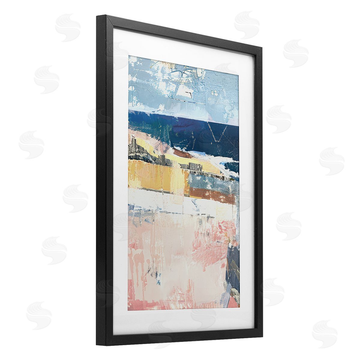 Raymond Powers Dynamic Echoes Of Light Canvas Wall Art Print