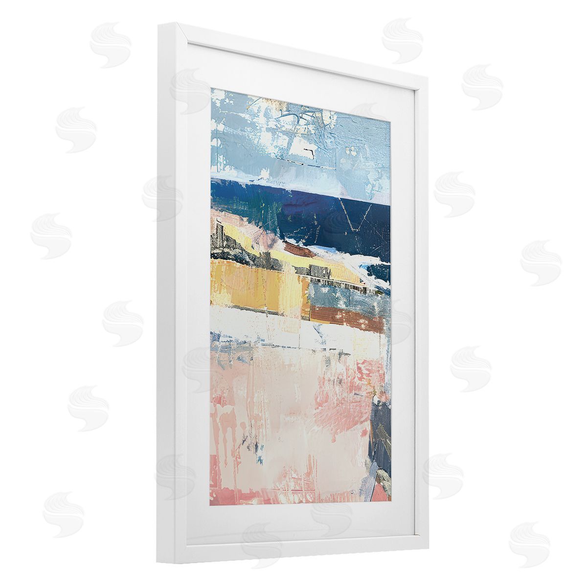 Raymond Powers Dynamic Echoes Of Light Canvas Wall Art Print