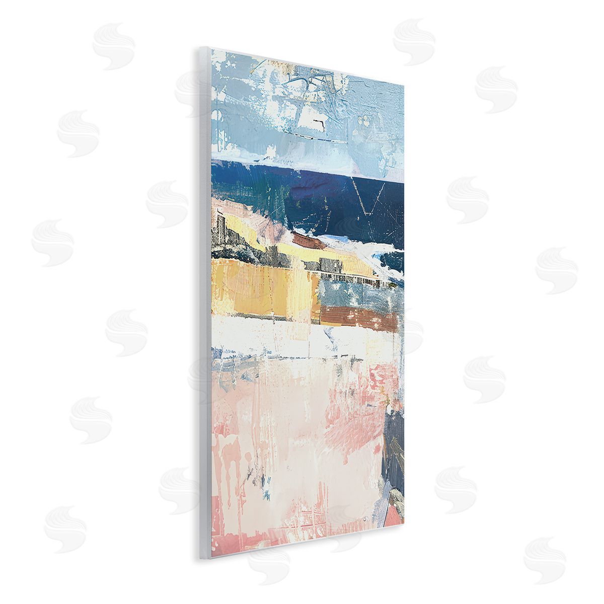 Raymond Powers Dynamic Echoes Of Light Canvas Wall Art Print