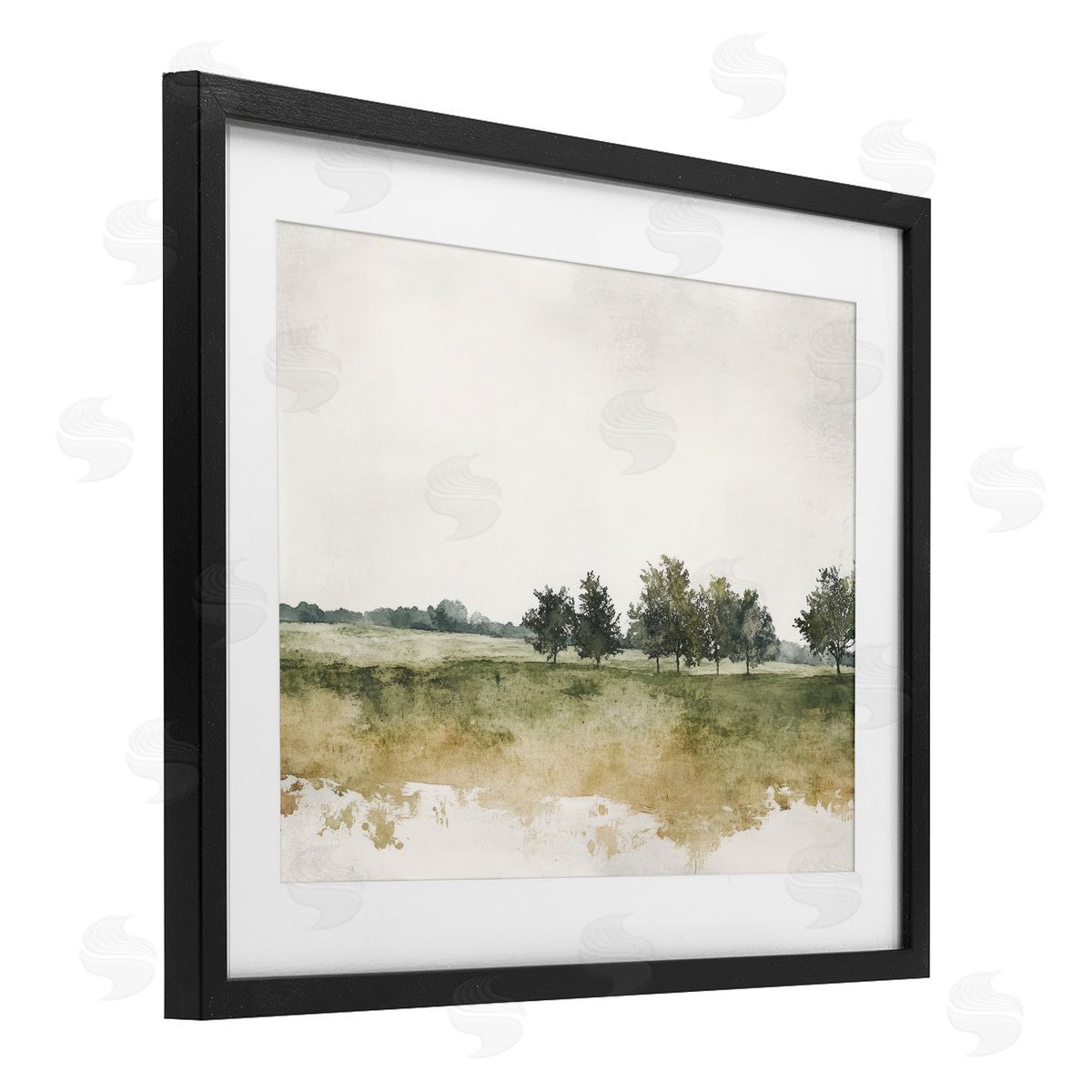 Mona Grace Earthy Still Woodland Canvas Wall Art Print