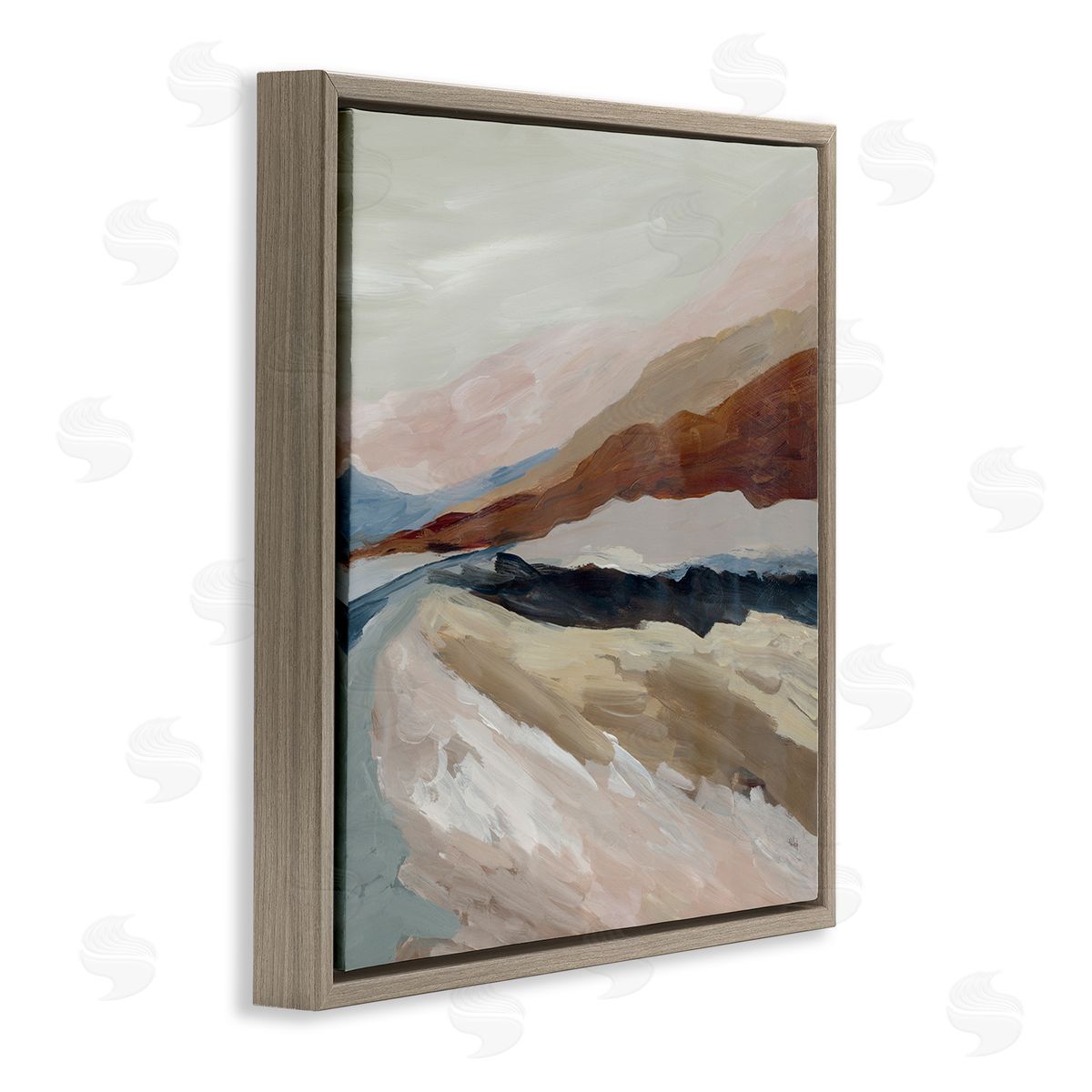 Jacob Q Shadows Of Dusk Landscape Canvas Wall Art Print