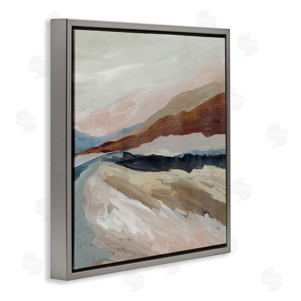 Jacob Q Shadows Of Dusk Landscape Canvas Wall Art Print