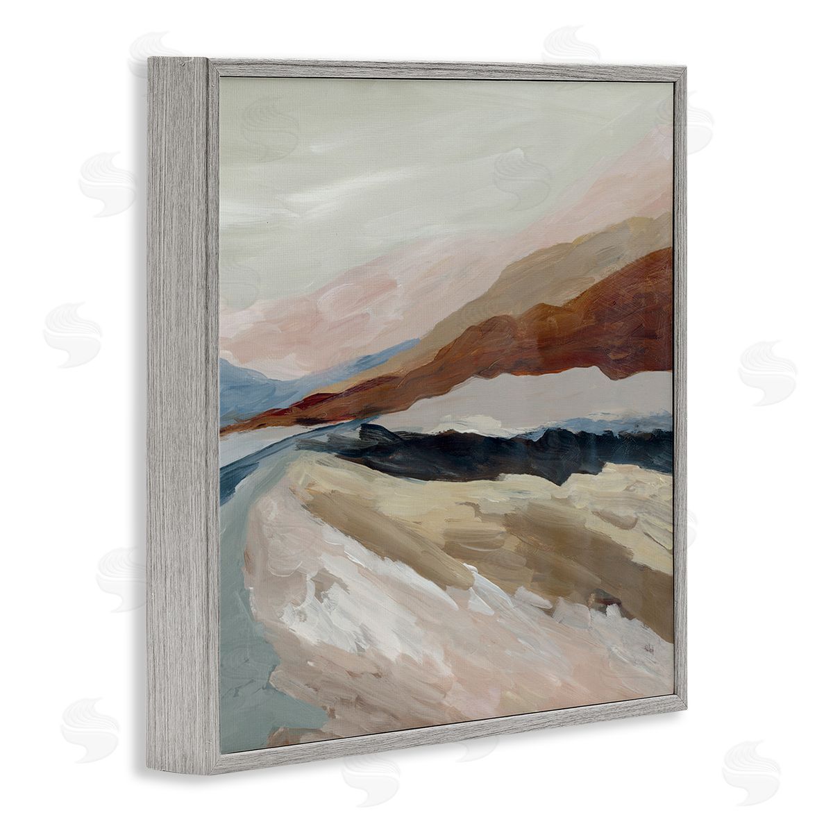 Jacob Q Shadows Of Dusk Landscape Canvas Wall Art Print