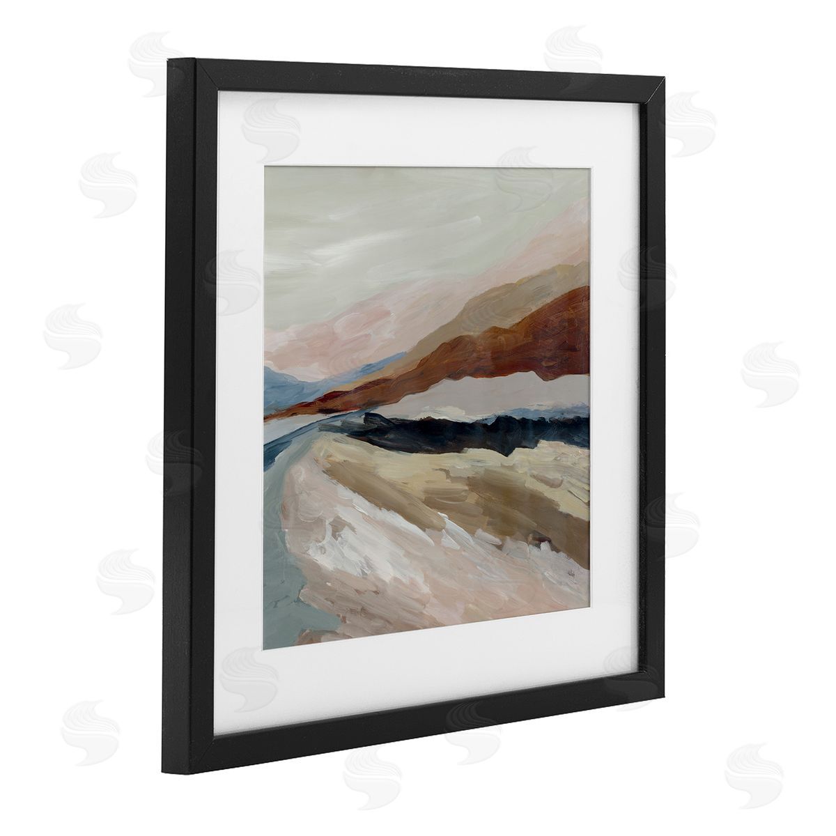 Jacob Q Shadows Of Dusk Landscape Canvas Wall Art Print