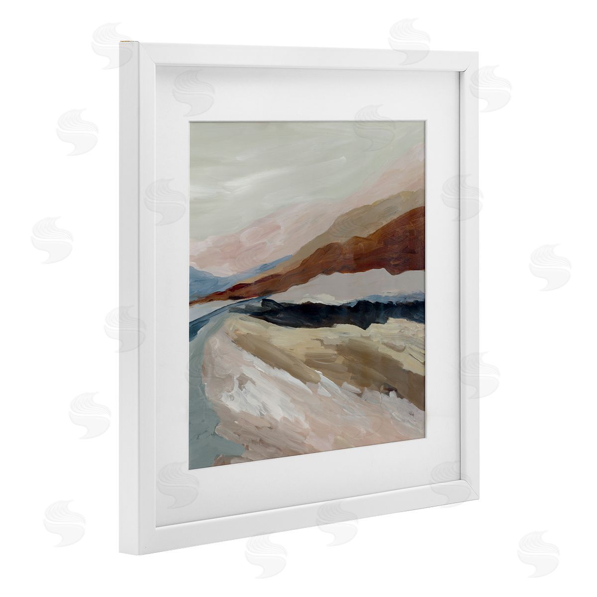 Jacob Q Shadows Of Dusk Landscape Canvas Wall Art Print