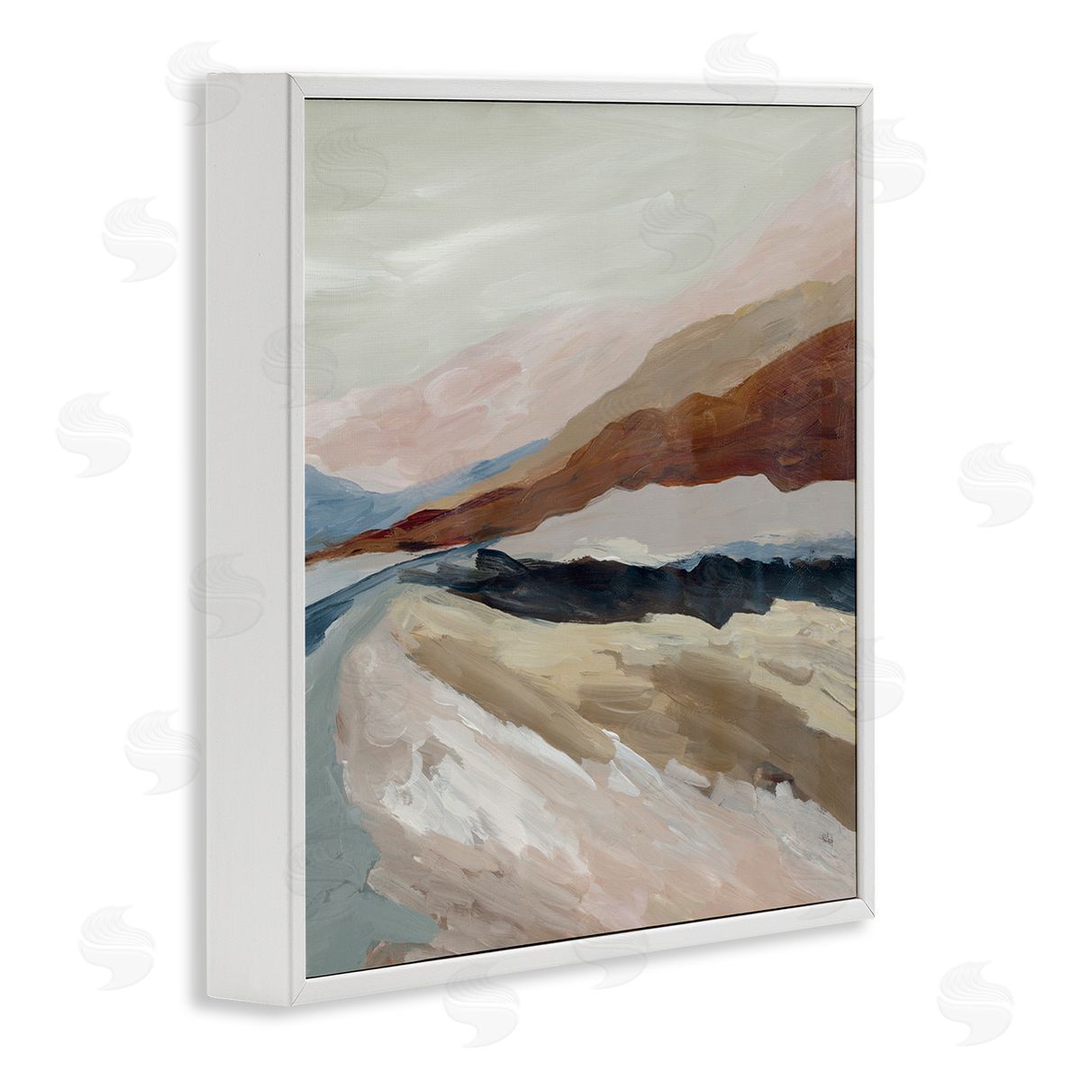 Jacob Q Shadows Of Dusk Landscape Canvas Wall Art Print