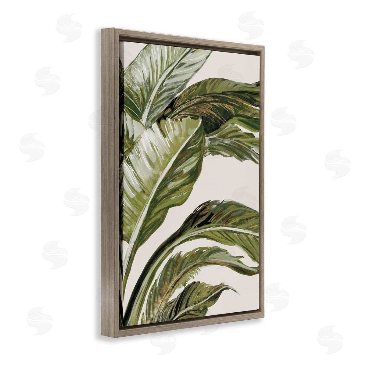 Jacob Q Green Tropical Hues Canvas Wall Art Print
