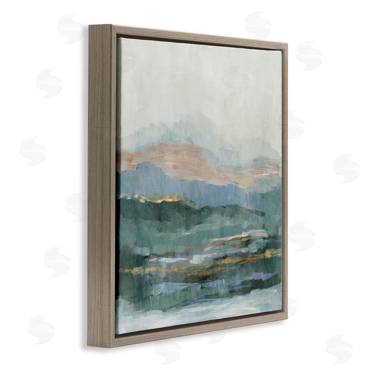 Jacob Q Seaside Summits Landscape Canvas Wall Art Print