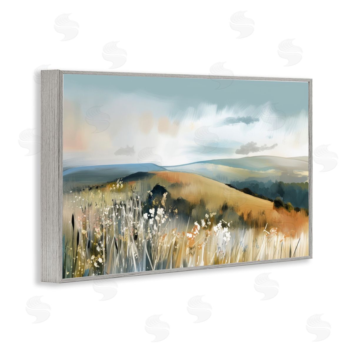 Elara Yasna Coastal Expressions Landscape Canvas Wall Art Print