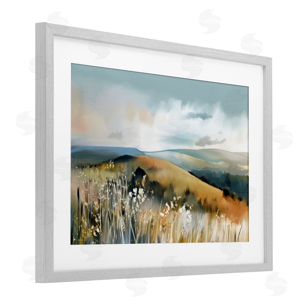 Elara Yasna Coastal Expressions Landscape Canvas Wall Art Print