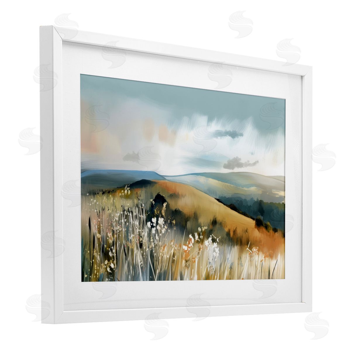 Elara Yasna Coastal Expressions Landscape Canvas Wall Art Print