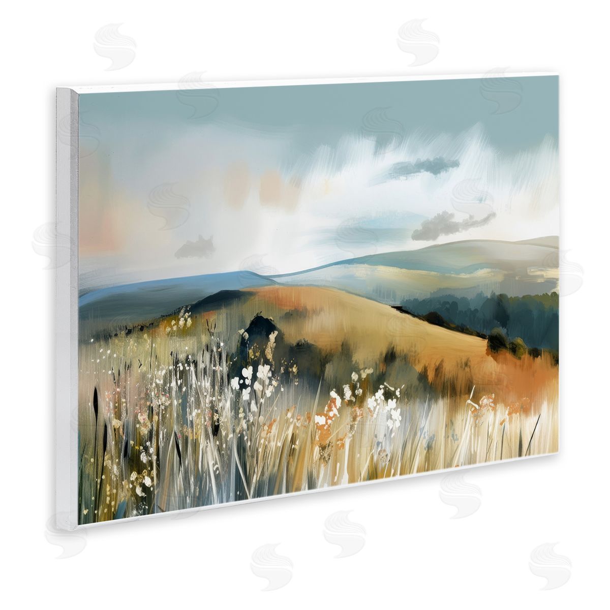 Elara Yasna Coastal Expressions Landscape Canvas Wall Art Print
