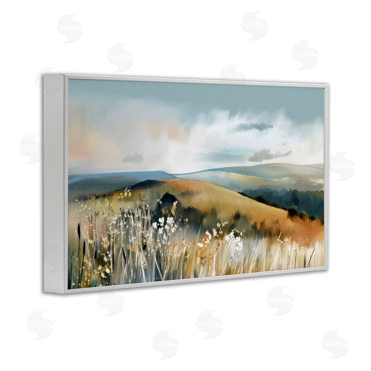 Elara Yasna Coastal Expressions Landscape Canvas Wall Art Print