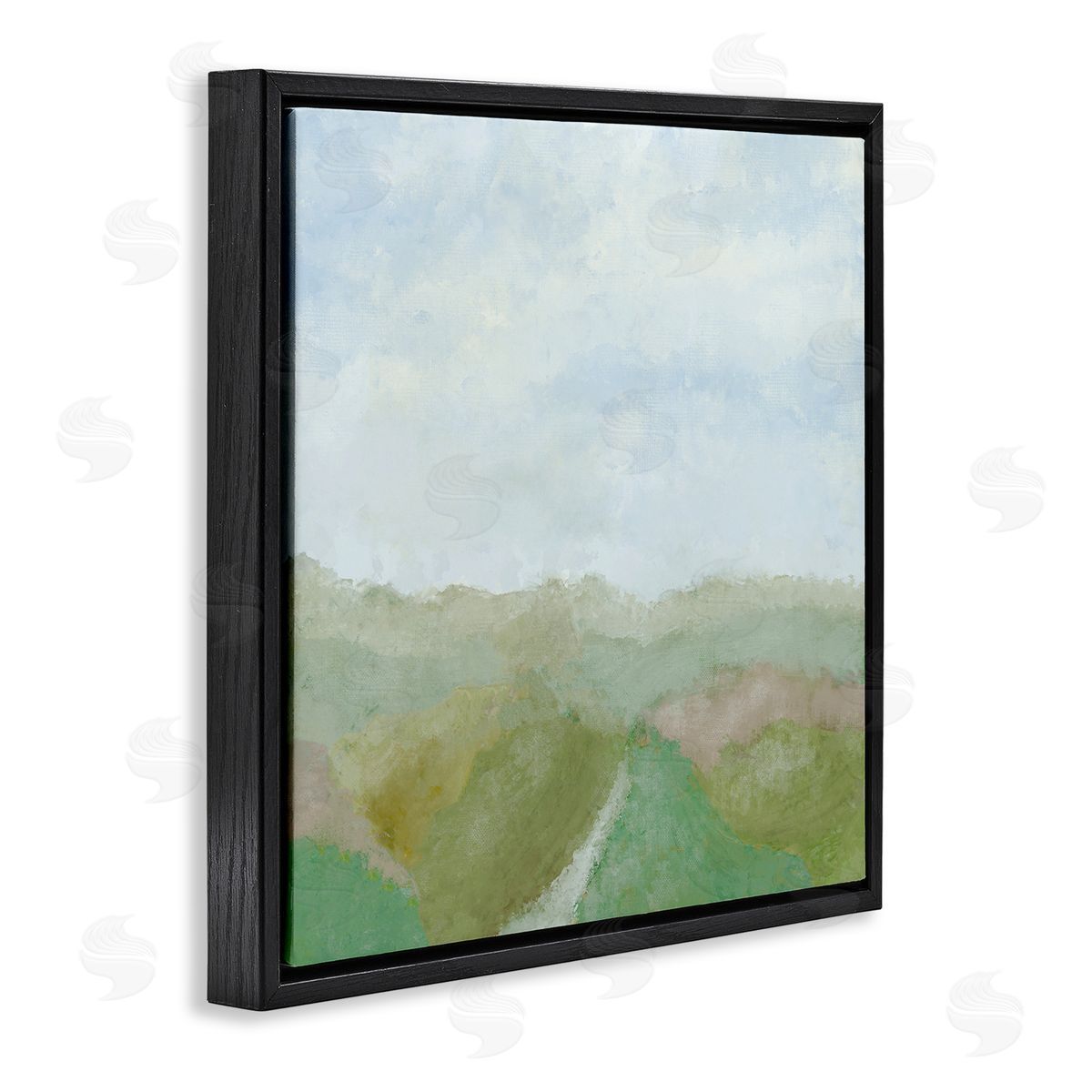J:L Design Love Is My Valley Canvas Wall Art Print