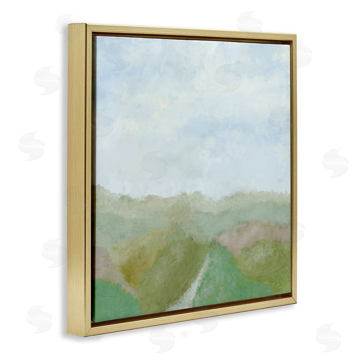 J:L Design Love Is My Valley Canvas Wall Art Print