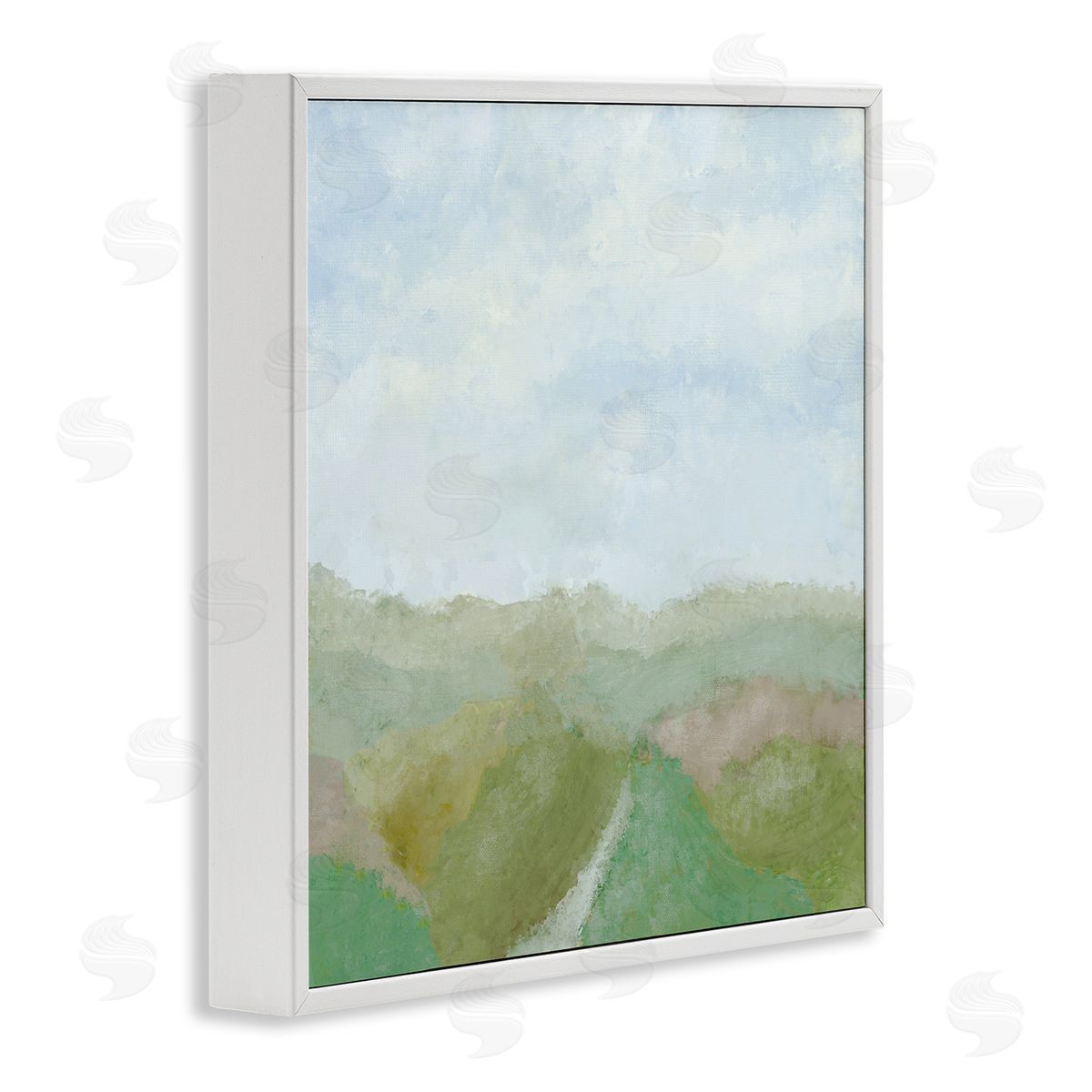 J:L Design Love Is My Valley Canvas Wall Art Print