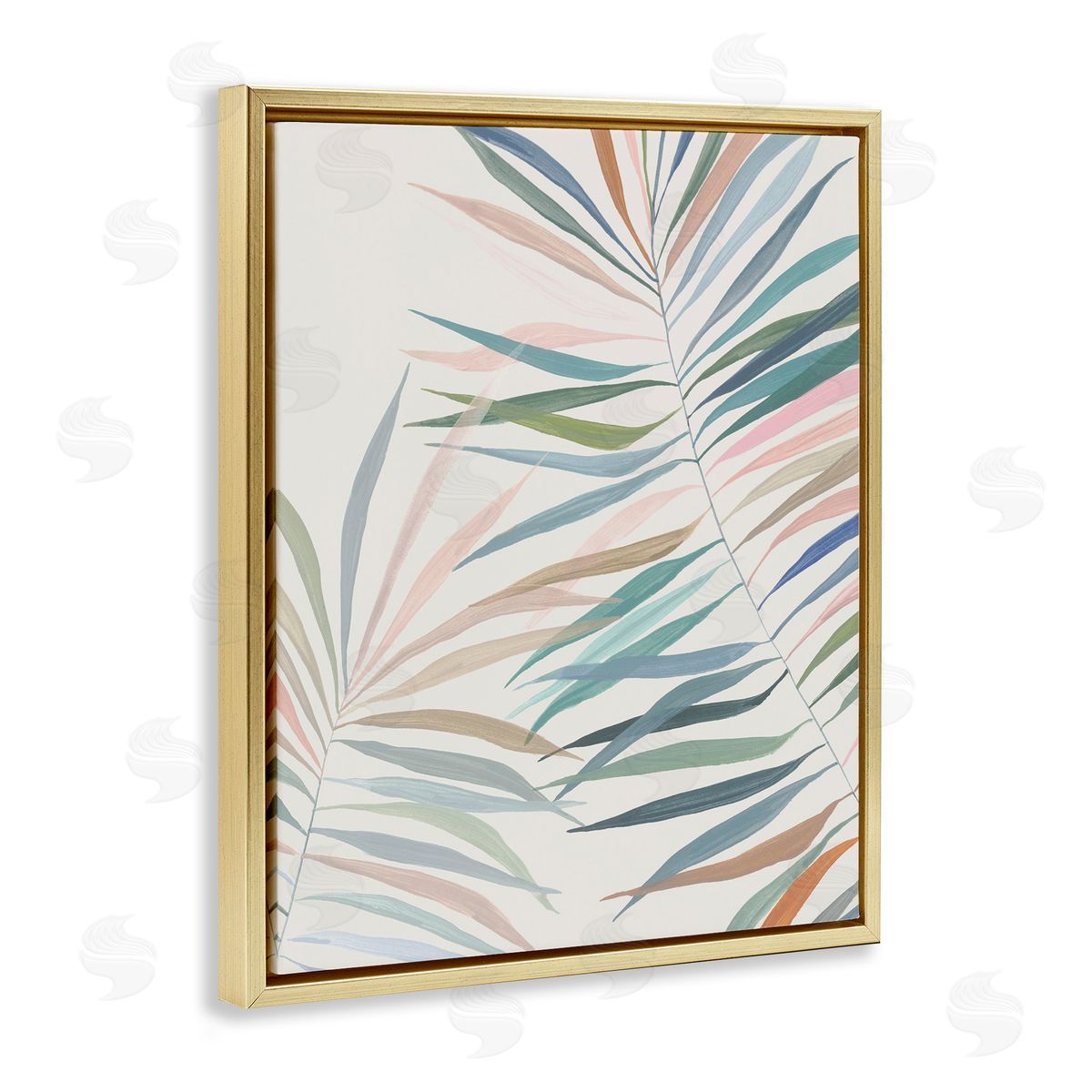Hannah Dawson Pastel Tropical Harmony Canvas Wall Art Print