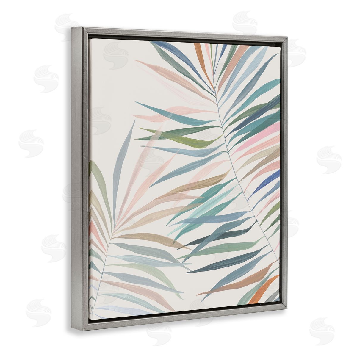 Hannah Dawson Pastel Tropical Harmony Canvas Wall Art Print