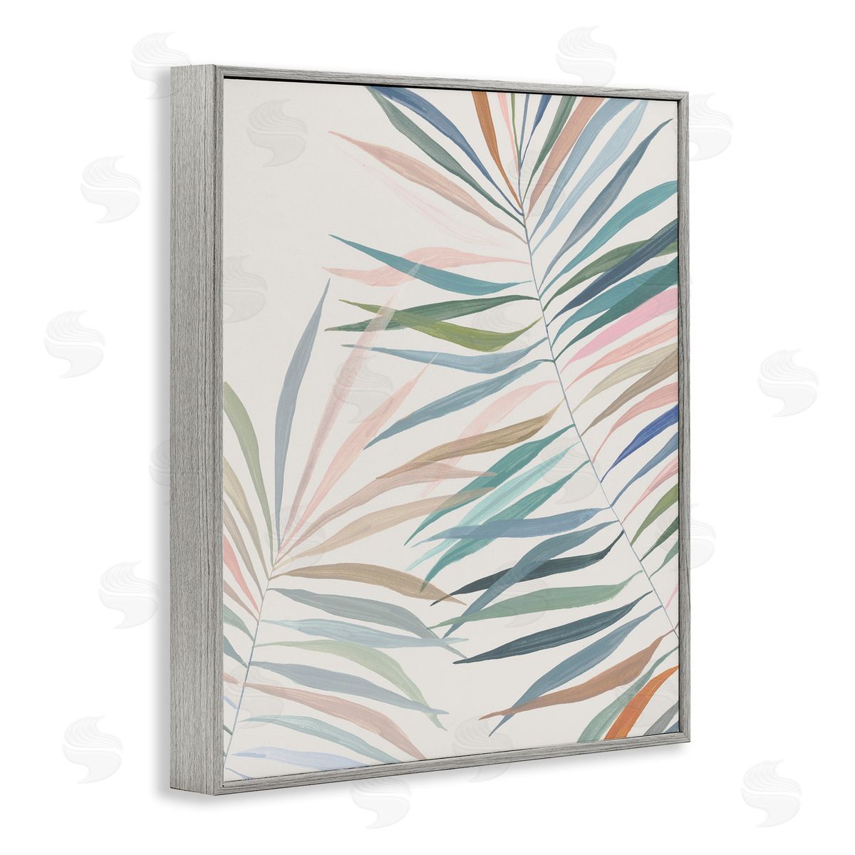 Hannah Dawson Pastel Tropical Harmony Canvas Wall Art Print