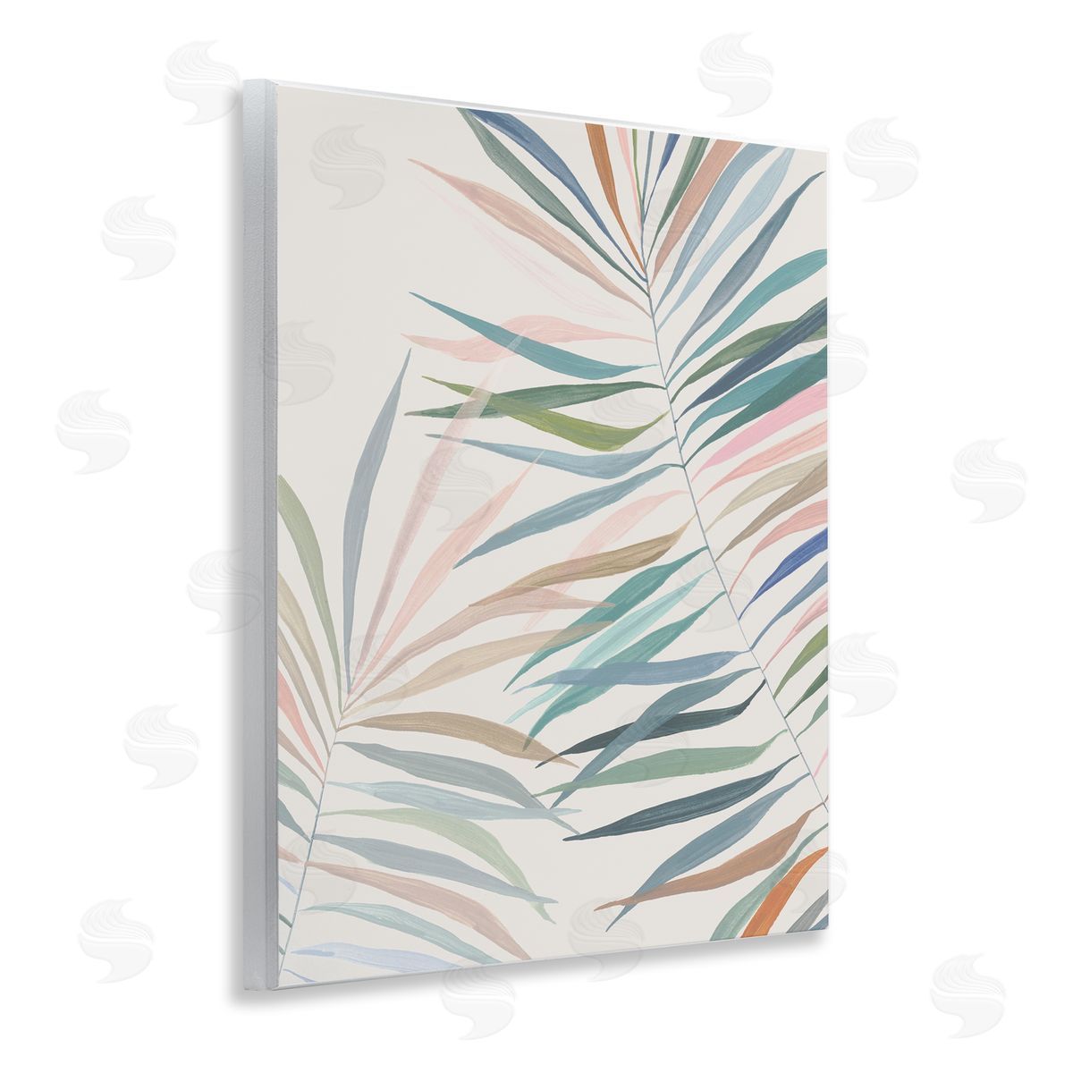Hannah Dawson Pastel Tropical Harmony Canvas Wall Art Print