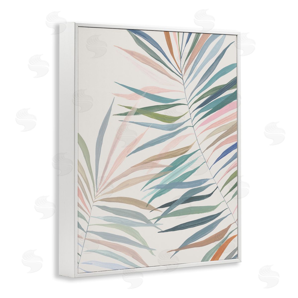 Hannah Dawson Pastel Tropical Harmony Canvas Wall Art Print
