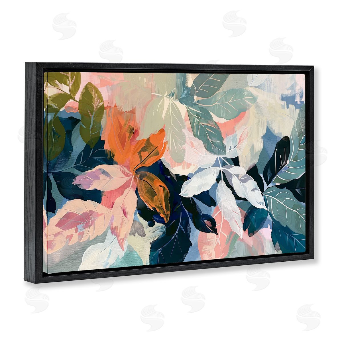 Elara Yasna Tropical Oasis Dream Canvas Wall Art Print